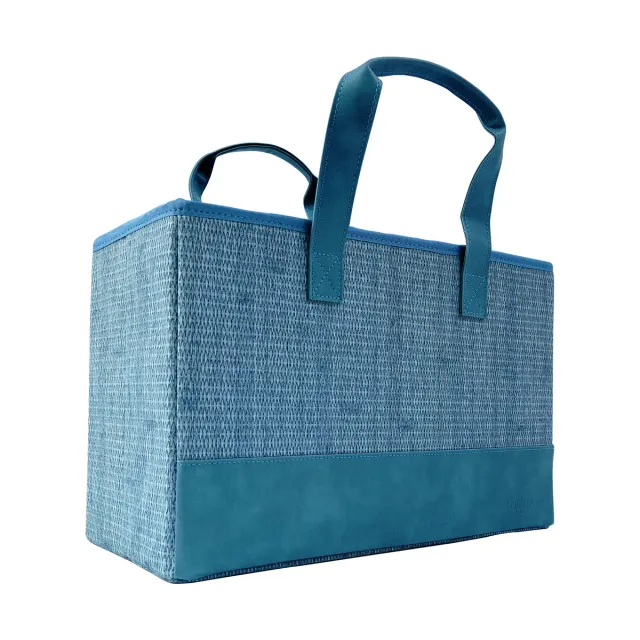 Happy Planner Slate Blue tote bag rangement agenda vegan