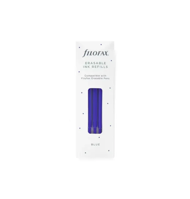 Filofax Clipbook recharge stylo effaçable gel 3 cartouches