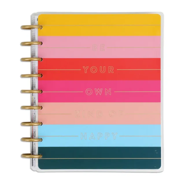 Happy Planner Bright & Fun Classic agenda non daté 12 mois vertical