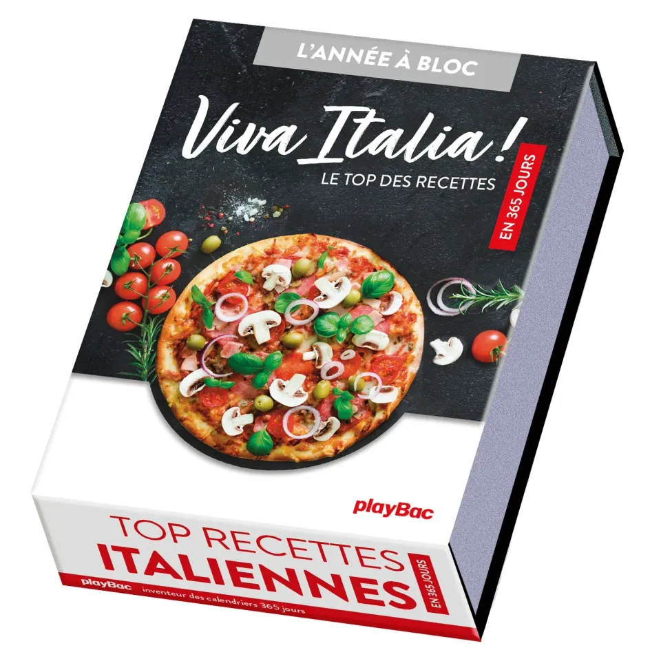 Frigobloc Viva Italia calendrier 365 recettes italiennes