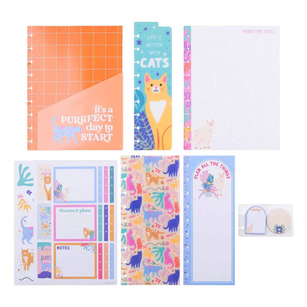 Me & my big ideas Whimsical Whiskers pack accessoires classic chat