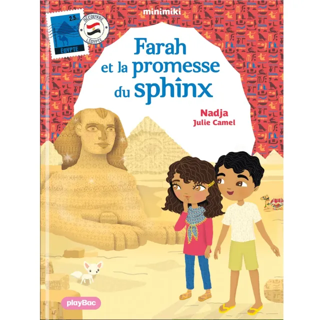 Frigobloc Minimiki Farah promesse du sphinx livre Égypte