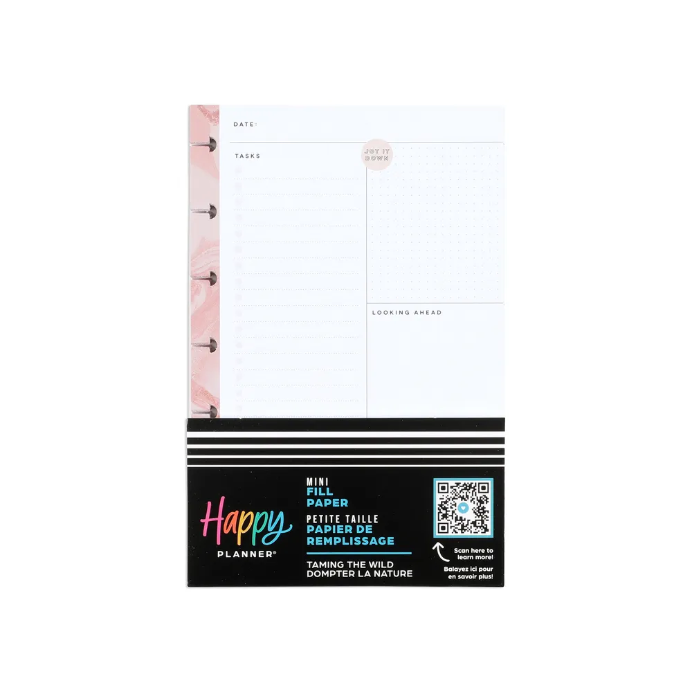 Me & my big ideas Happy Planner Taming the Wild Mini recharge 40 feuilles