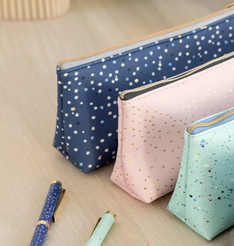 Filofax Indigo trousse à stylos Frost zippée