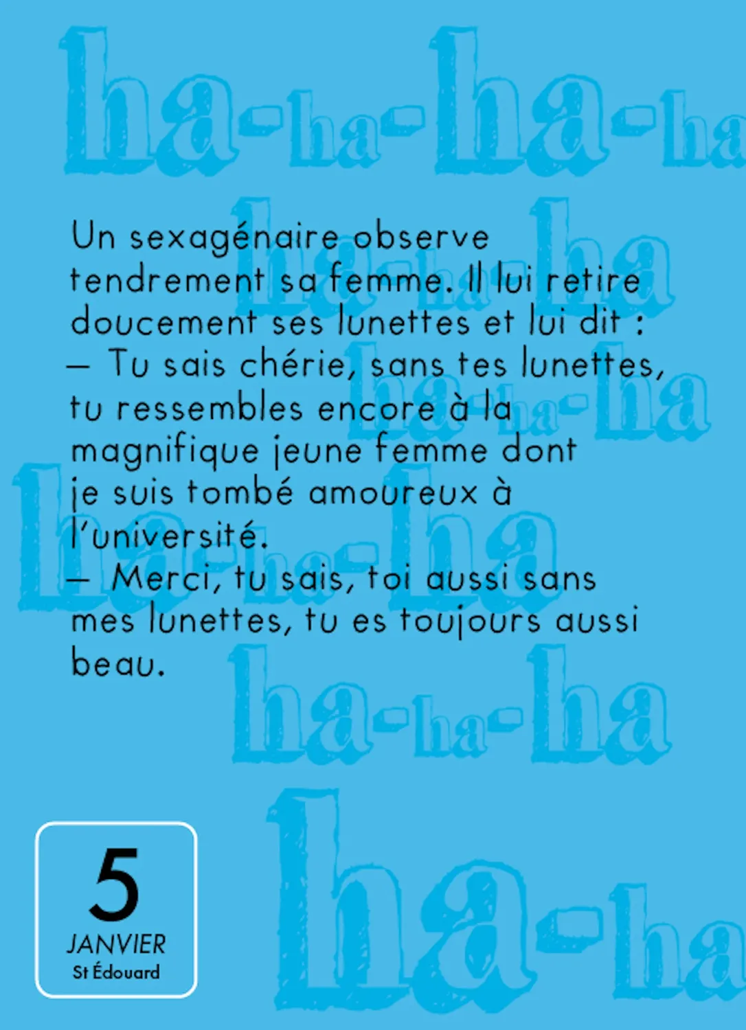 Frigobloc Blagues de m*rde calendrier 365 jours humour