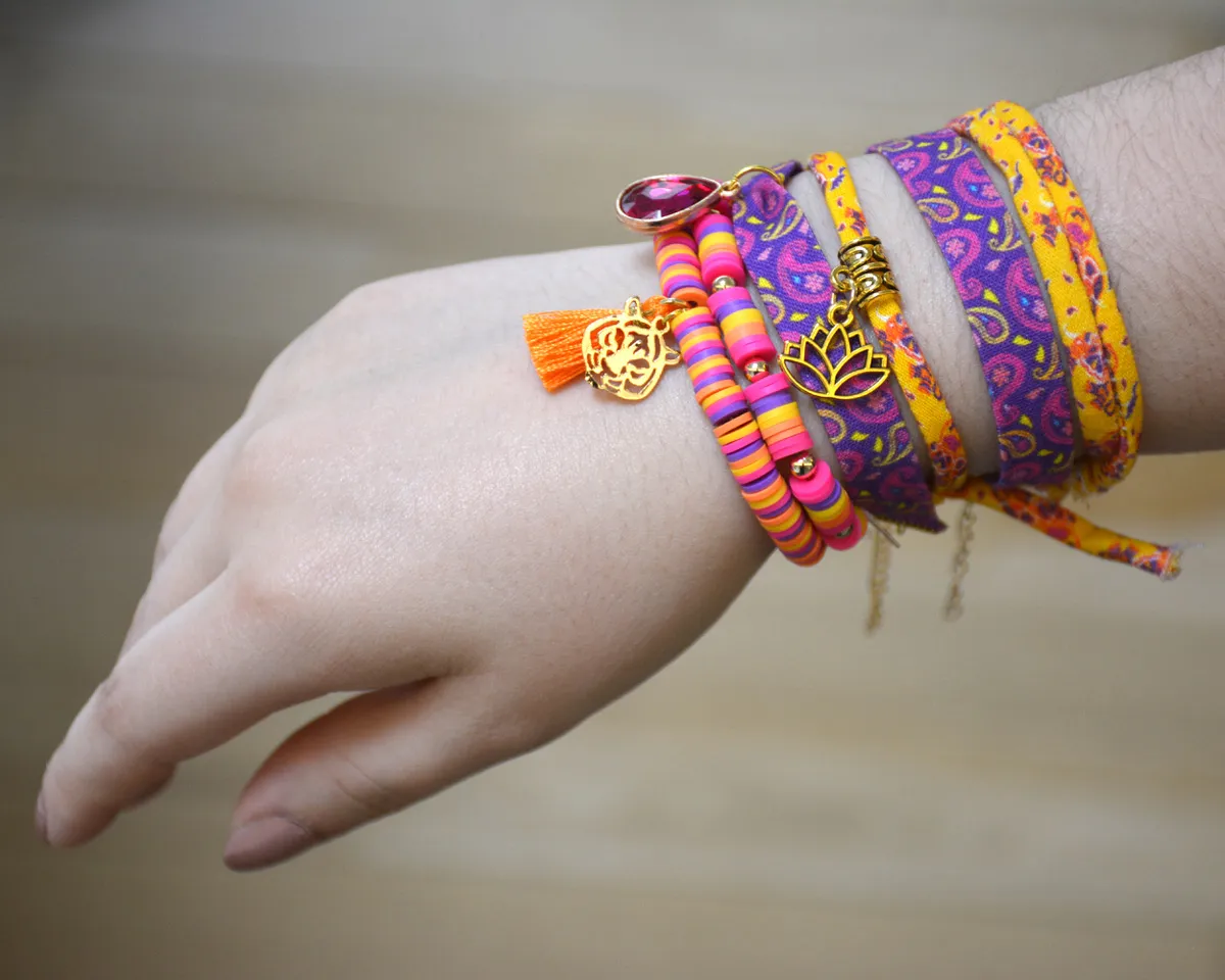 Frigobloc Minimiki Bracelets Bollywood coffret 6 bijoux