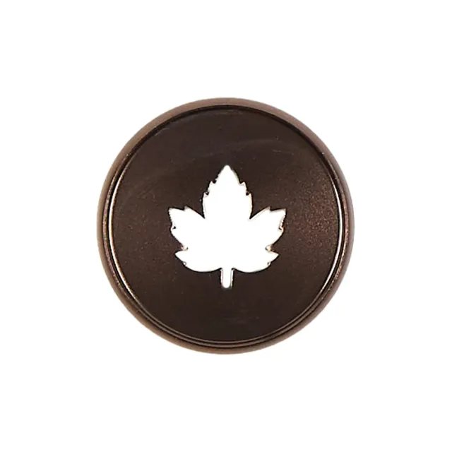 Happy Planner Maple Leaf Cutout anneaux medium x11 bronze