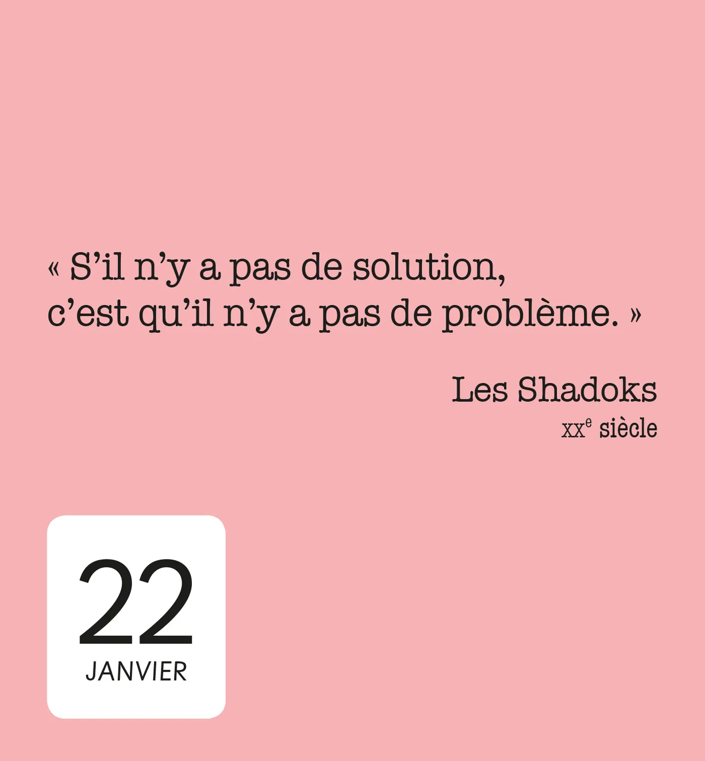 Frigobloc 365 jours pour avoir le smile mini calendrier humour