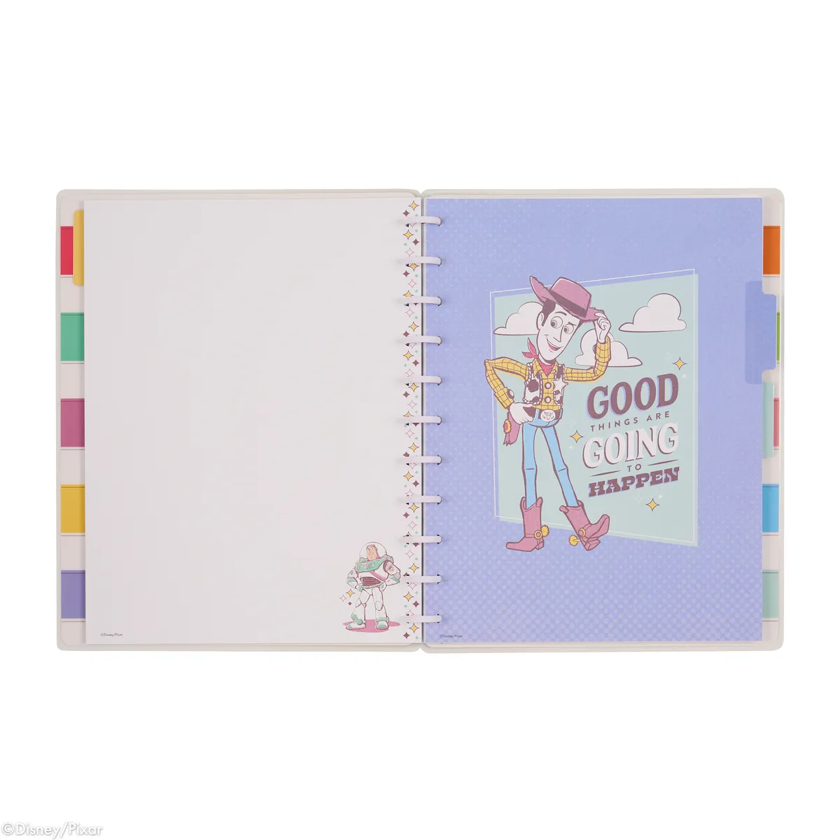 Happy Planner Toy Story 30 ans carnet Big pointillé ligné