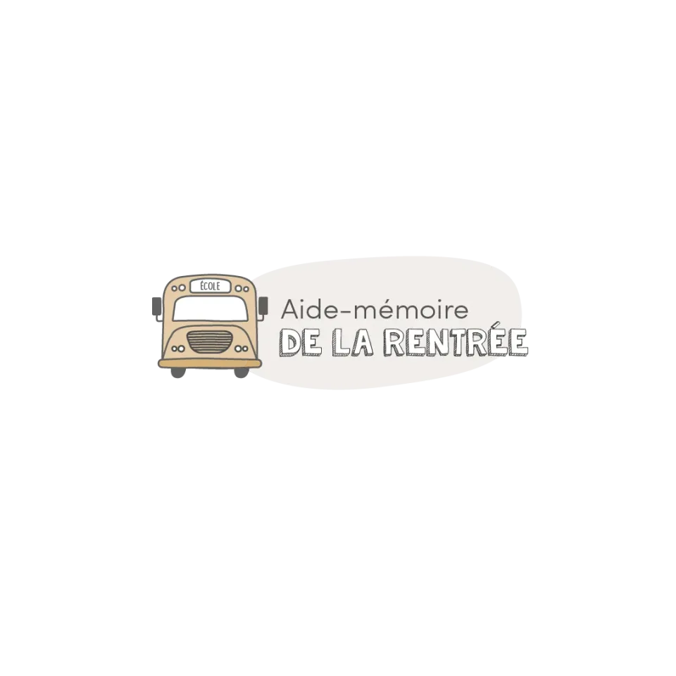 Les Belles Combines Aide-mémoire rentrée fiche à imprimer française