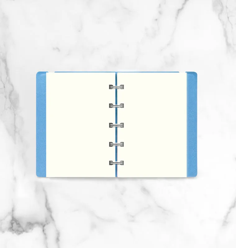 Filofax Notebook recharge feuilles blanches Pocket