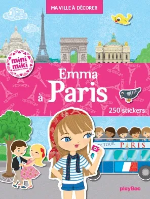 Frigobloc Minimiki Emma à Paris livre 250 stickers
