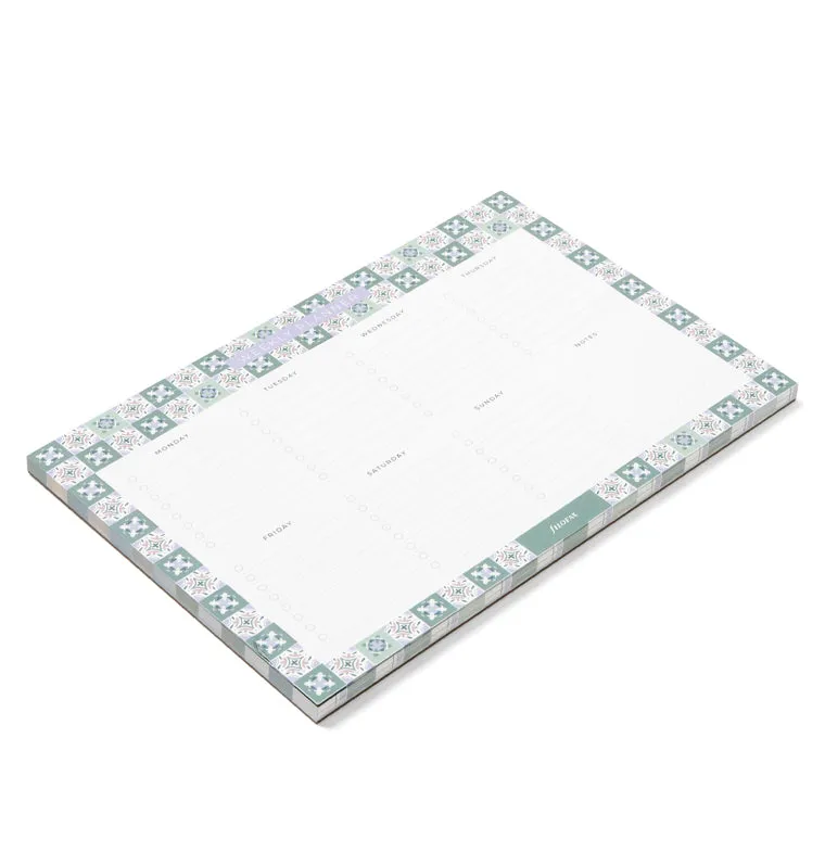 Filofax Mediterranean planner semainier magnétique 60 feuilles