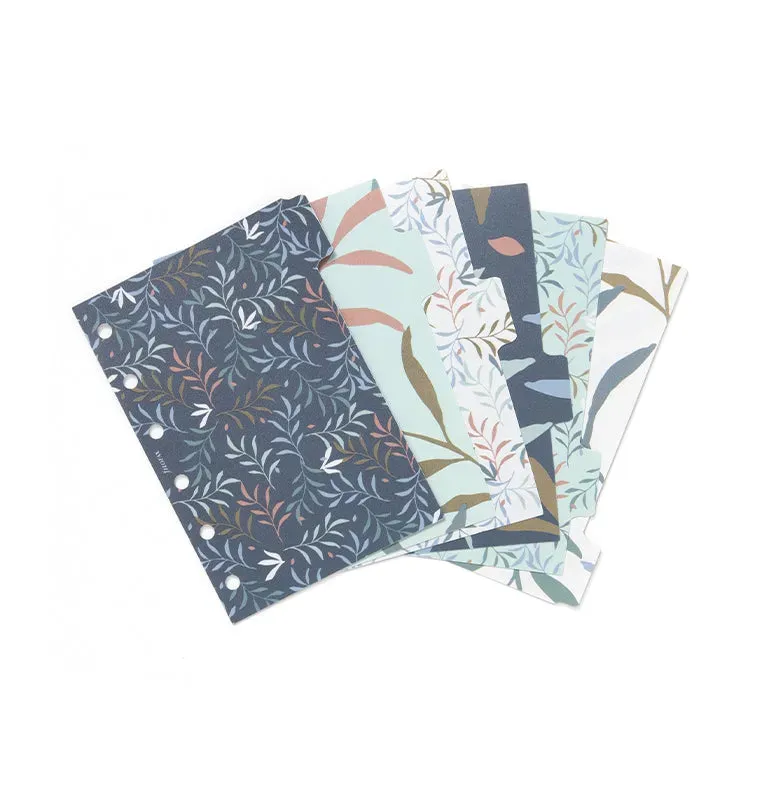 Filofax Botanical intercalaires Pocket motifs 4 pieces
