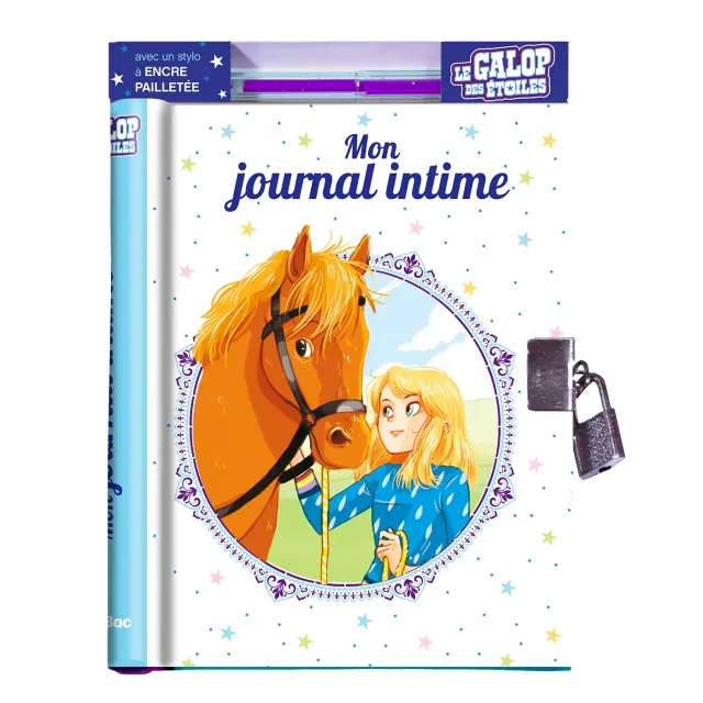 Frigobloc Galop des étoiles journal intime cadenas 6-10 ans