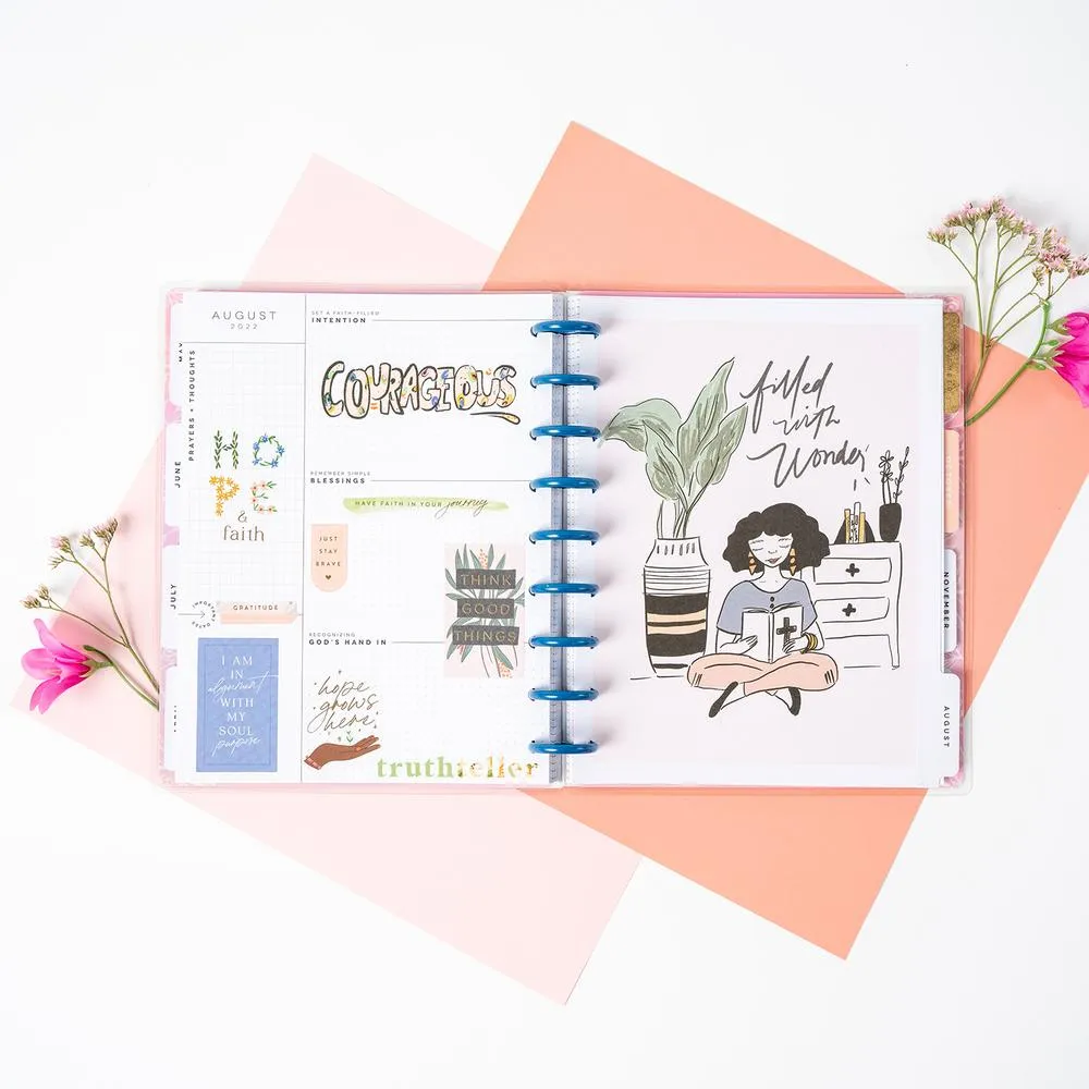 Happy Planner Filled with Faith stickers foi 547