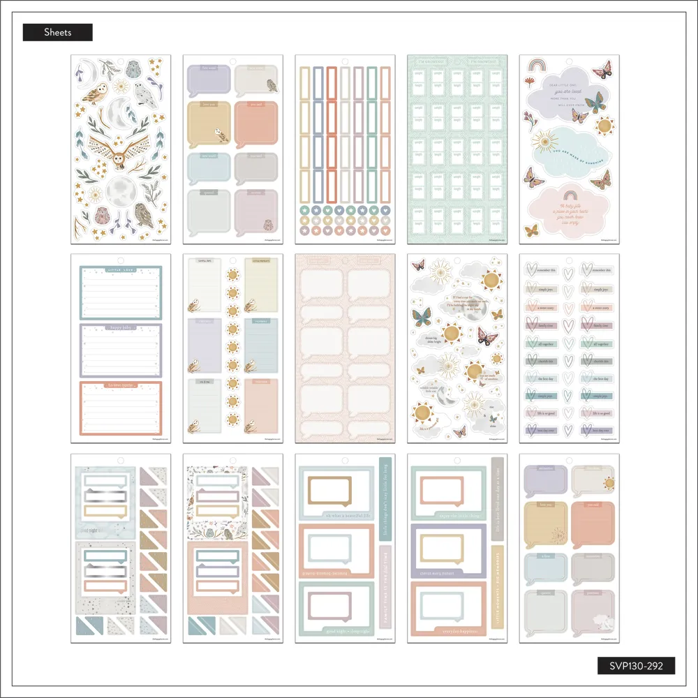Happy Planner Little Love Baby stickers Big 659 pcs