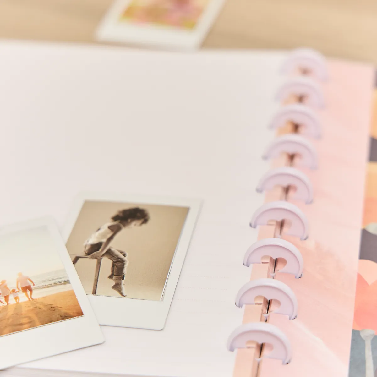 Happy Planner Pastel Canvas carnet pointillé Classic 60 feuilles