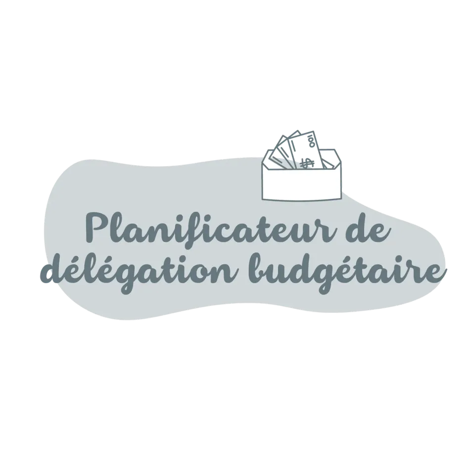 Les Belles Combines Planificateur de délégation budgétaire fiche française