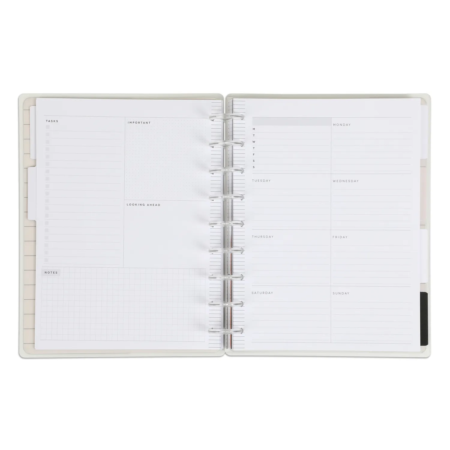 Happy Planner Good Things agenda non daté dashboard Classic