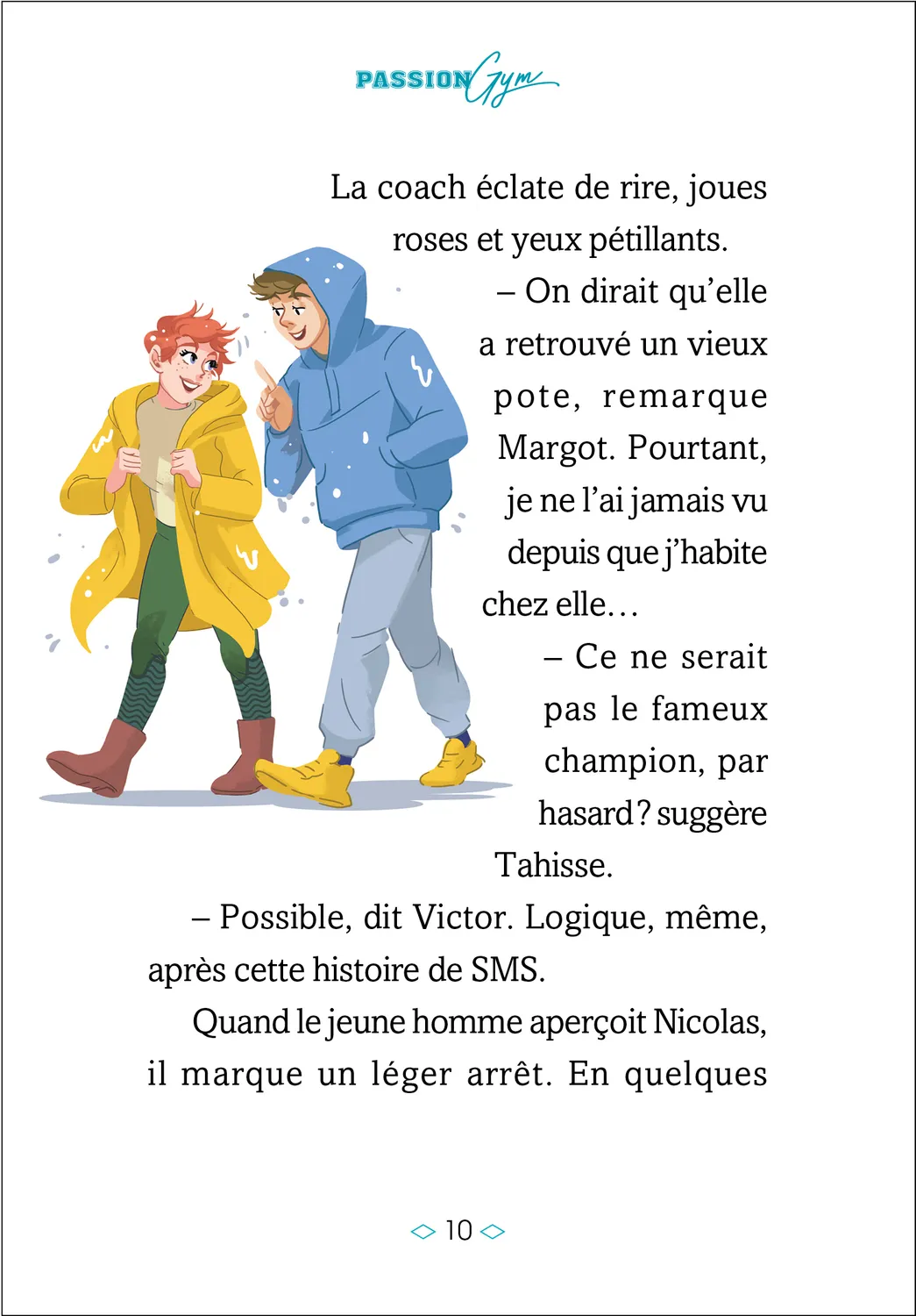 Frigobloc Passion Gym Viser plus haut Tome 7 roman 9 ans