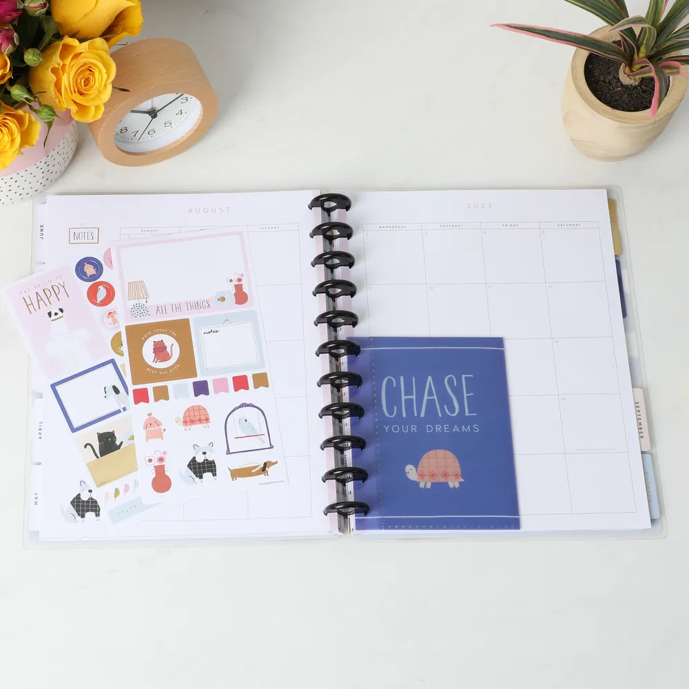 Happy Planner Cozy Pet Critters kit accessoires Big animaux