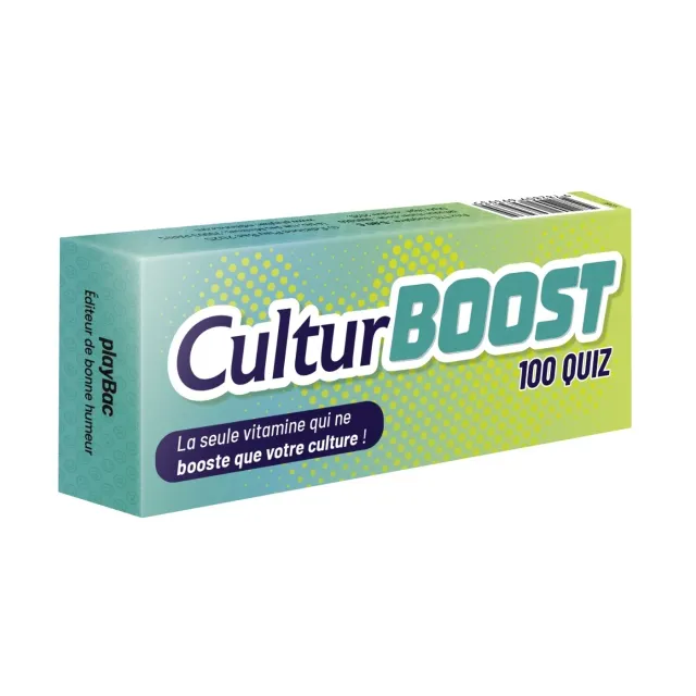 Frigobloc Culturboost jeu 100 quiz culture générale