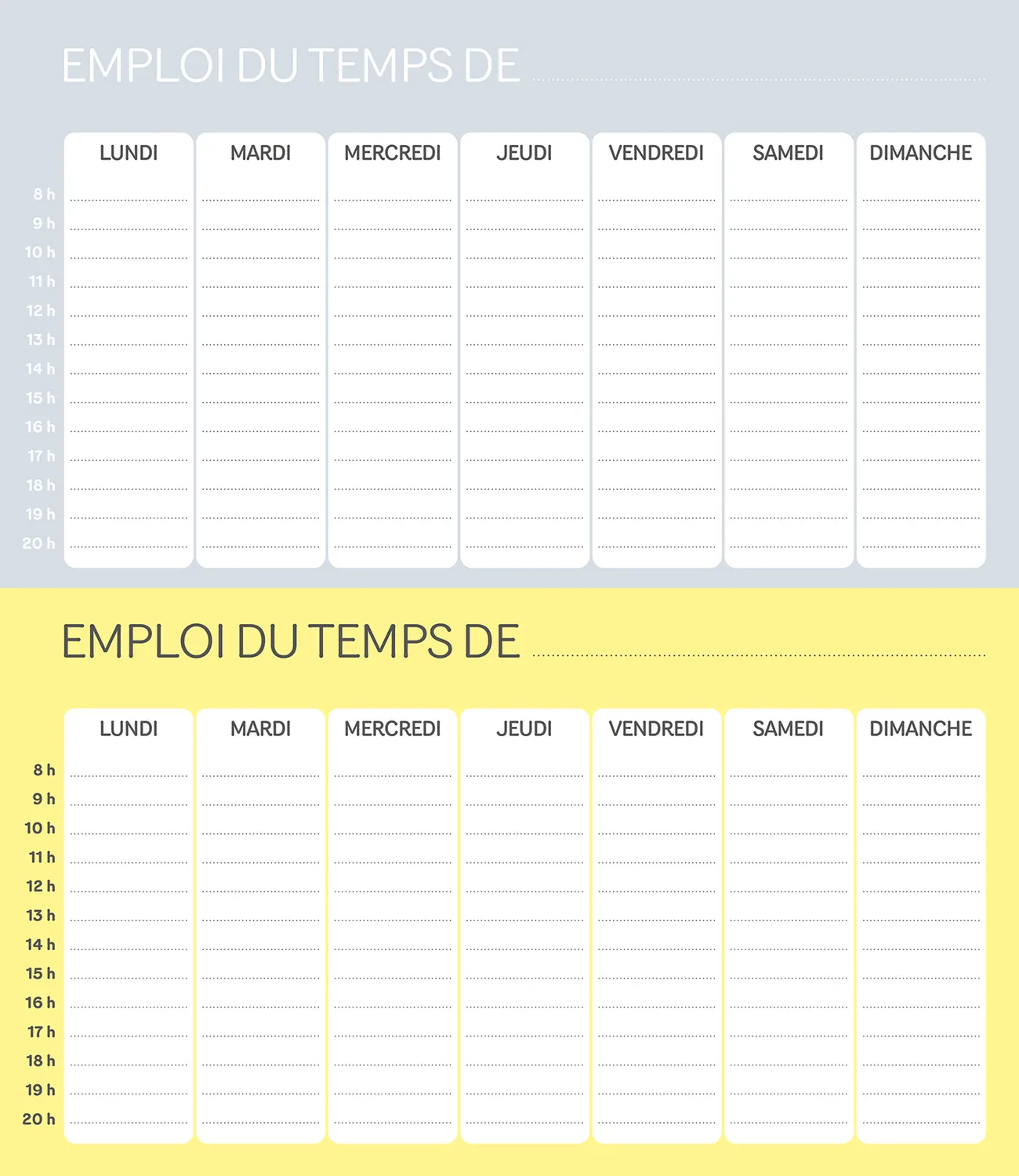Frigobloc Mensuel Fluo 2027 calendrier familial 16 mois aimanté