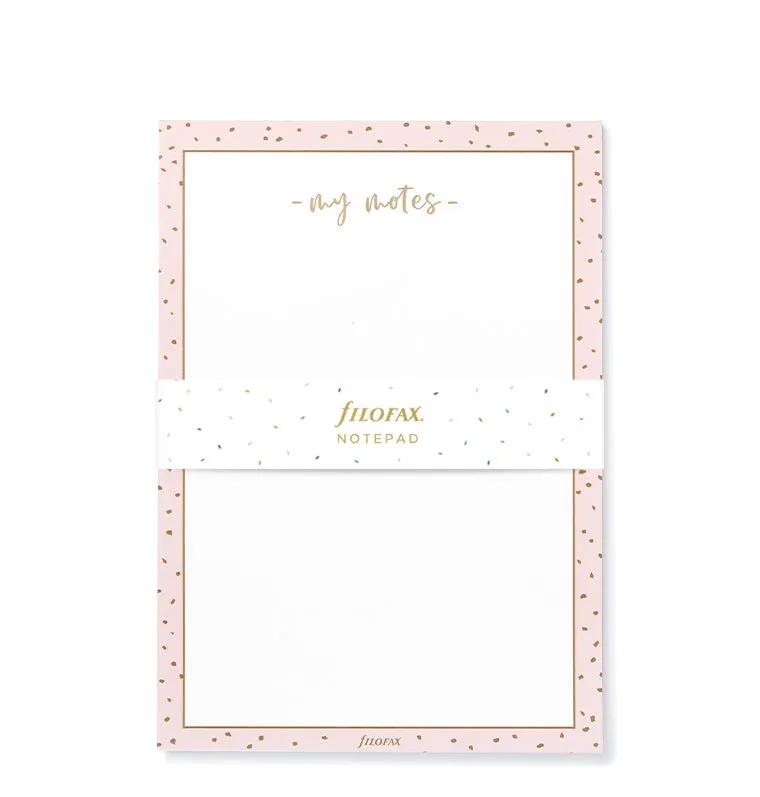 Filofax Confetti My Notes bloc-notes A5 papier 100g