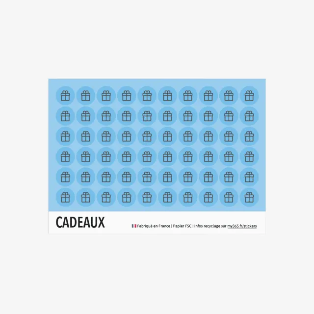 My365 Les stickers cadeaux autocollants cadeau