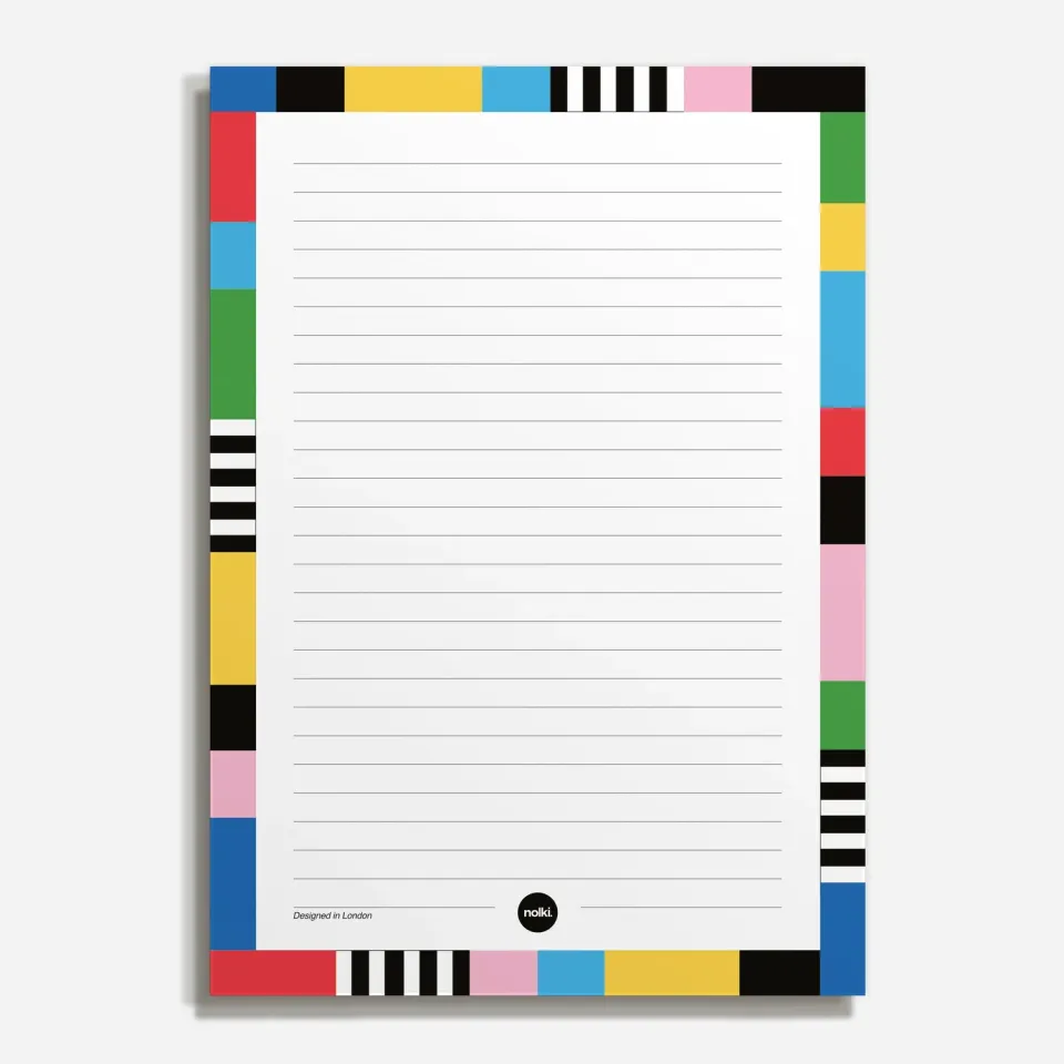 Nolki Transmission bloc-notes ligné A5 100 feuilles
