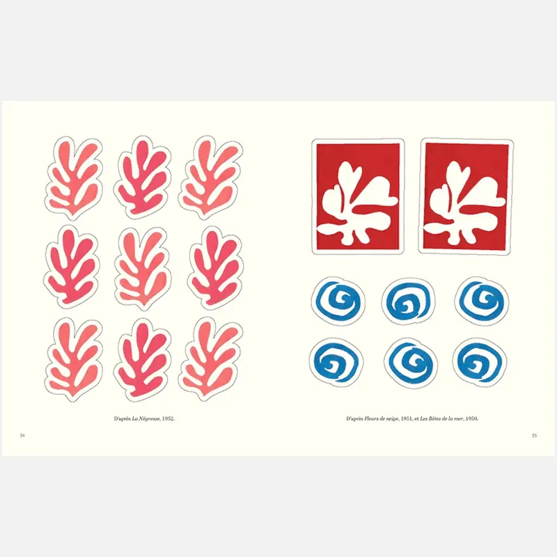 My365 Henri Matisse Sticker Book livre stickers