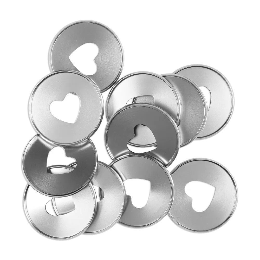 Happy Planner disques extension métal argent 11 anneaux 44 mm