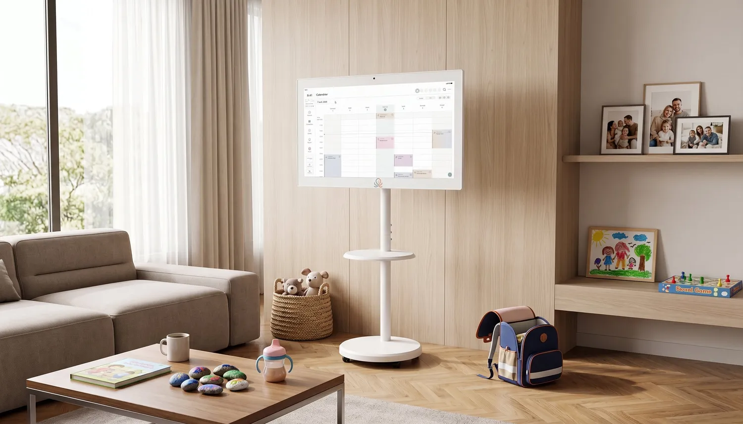 Les Belles Combines Octave Station support roulettes sans tablette