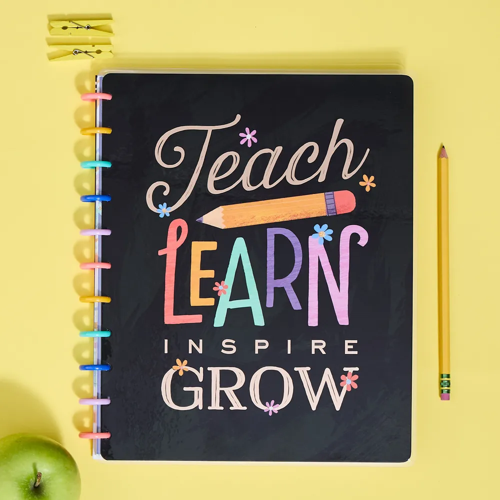 Happy Planner Classroom Brights carnet Big pointillé ligné 60