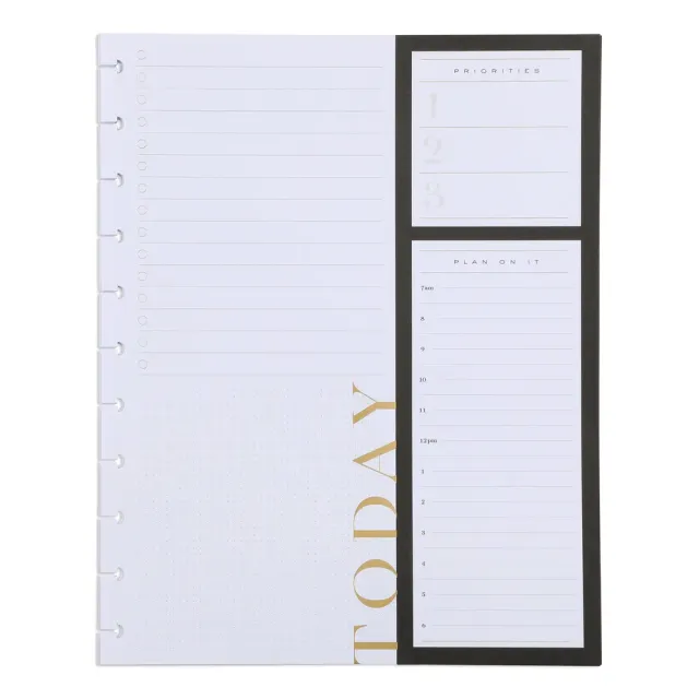 Happy Planner Modern Months recharge Big 24 feuilles daily neutre