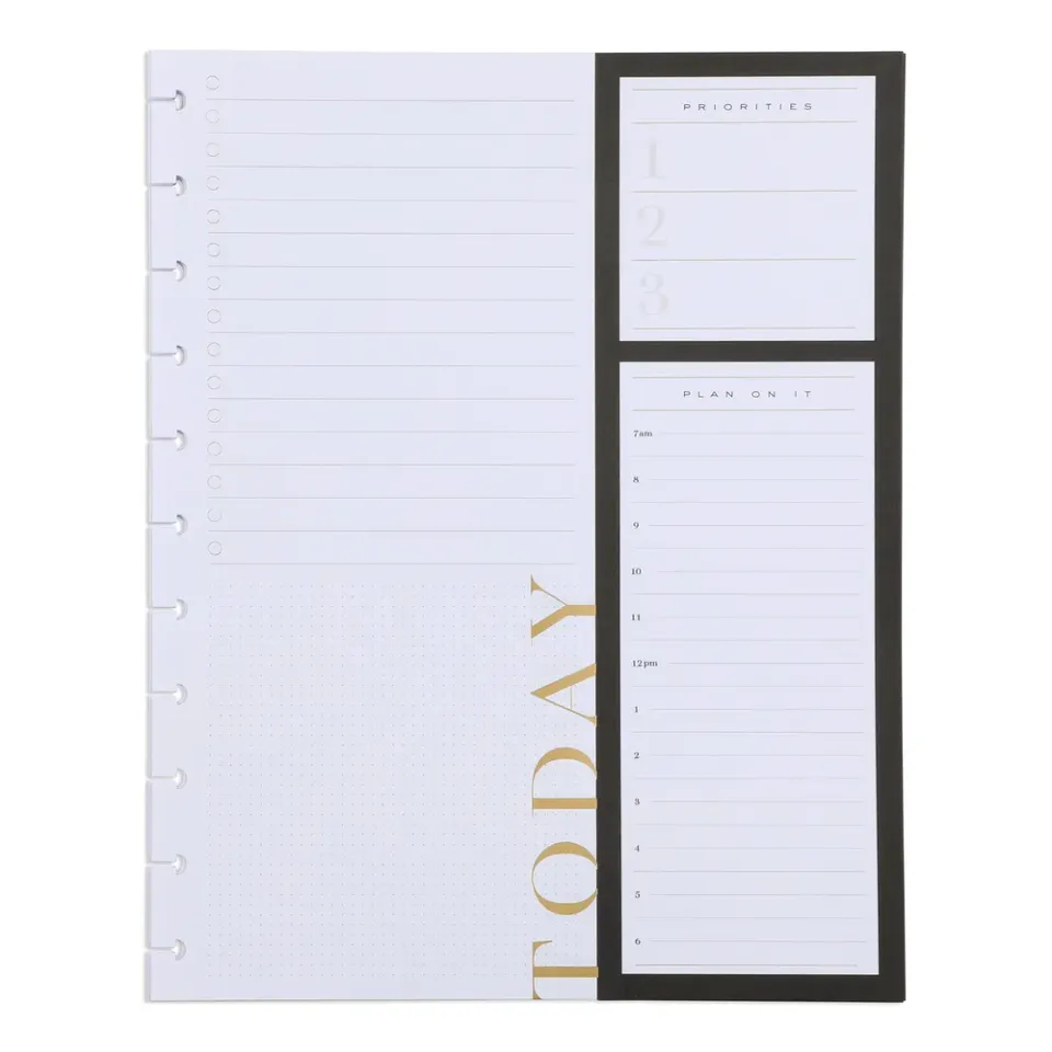 Happy Planner Modern Months recharge Big 24 feuilles daily neutre