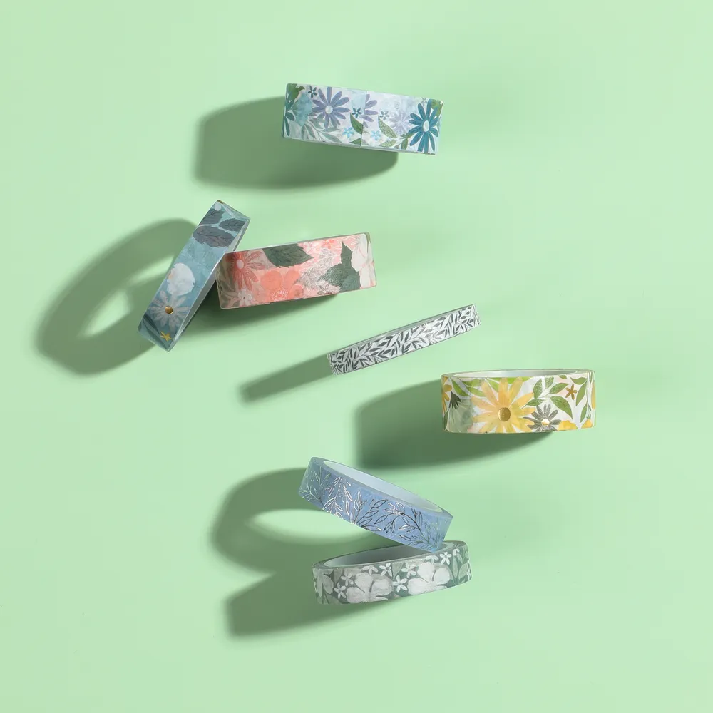 Happy Planner Floral Color Story washi tape 7 rouleaux floral