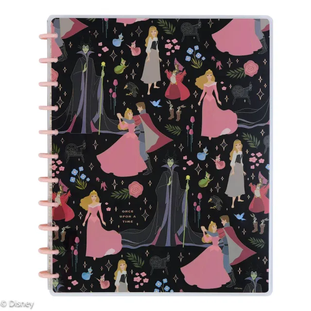Happy Planner Disney Sleeping Beauty carnet pointillé Big 60 feuilles