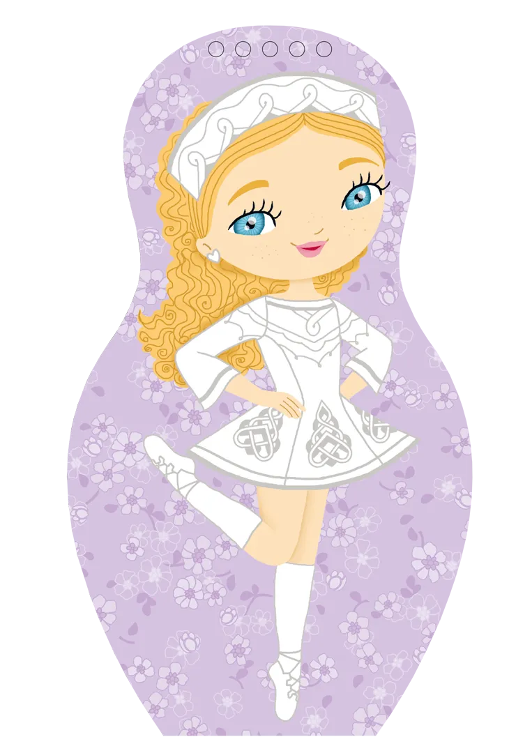 Minimiki Danses du monde carnet créatif stickers