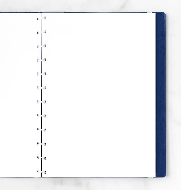 Filofax Classic Notebook recharge blanche A4