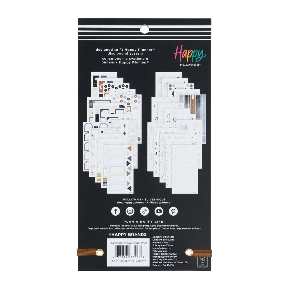 Me & my big ideas Stargazer stickers mini célestes 651