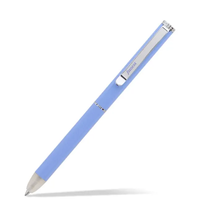 Filofax stylo effaçable gel noir corps métal