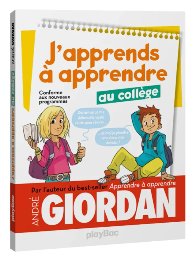 Les Incollables J'apprends à apprendre collège méthode