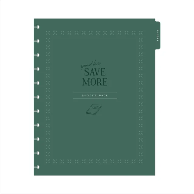 Happy Planner Budget recharge agenda big 6 mois
