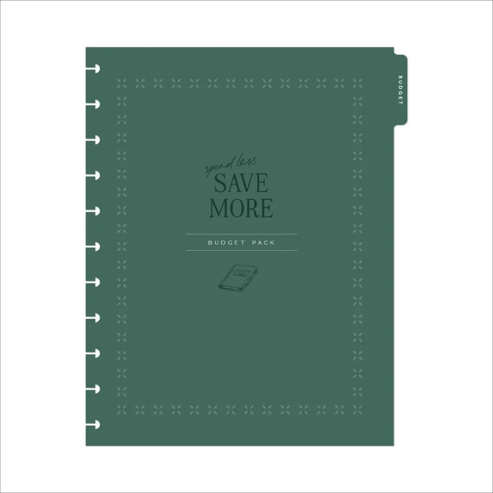 Happy Planner Budget recharge agenda big 6 mois