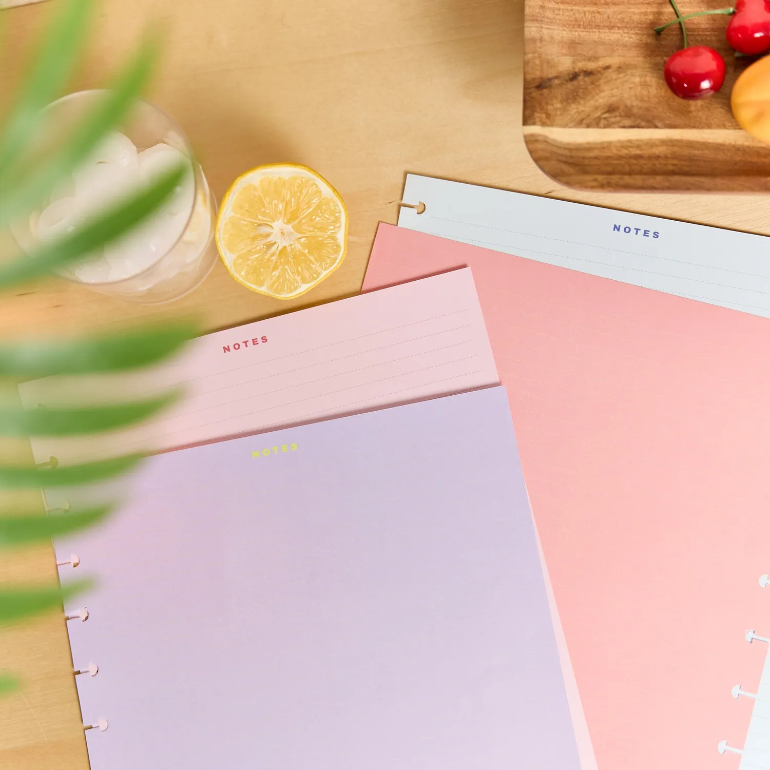 Happy Planner Sunshine Splash recharge papier big 40 feuilles