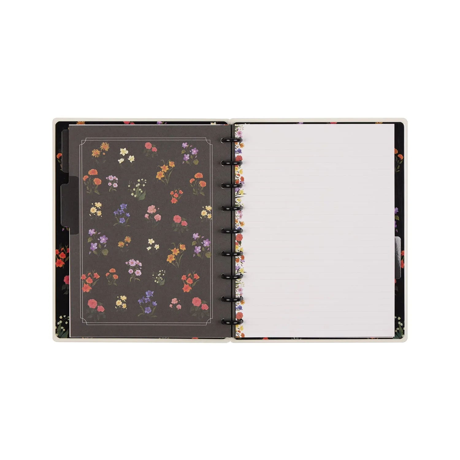 Happy Planner Dark Garden carnet Classic 60 feuilles pointillé
