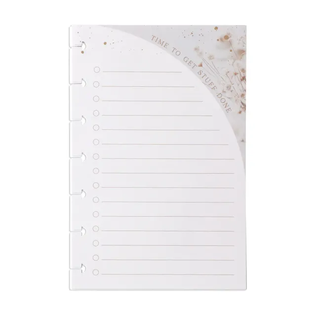 Happy Planner Dried Florals Mini recharge 40 feuilles à listes