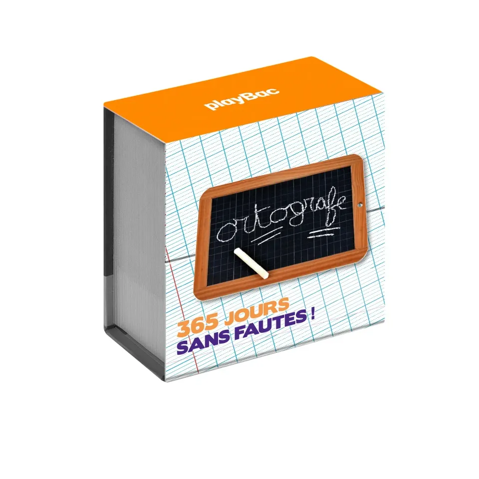 Frigobloc Mini 365 jours sans fautes mini calendrier orthographe